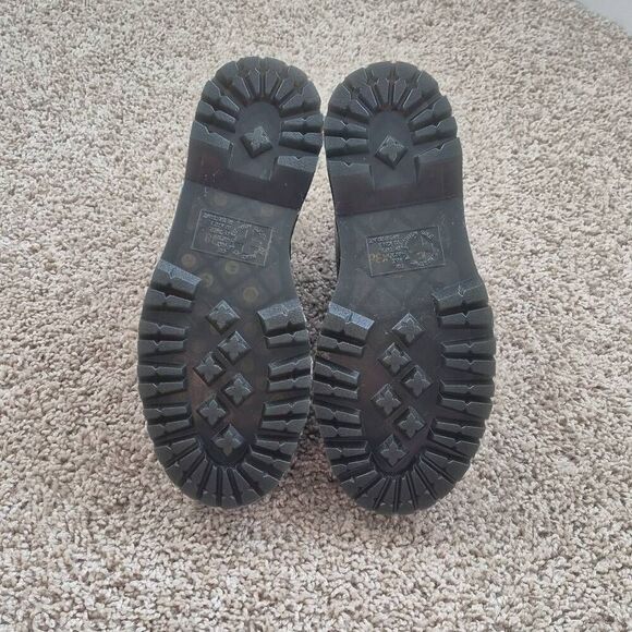 Dr. Martens Sinclair Boots Women’s Size 6 Purple Snake Platform - Picture 4 of 5